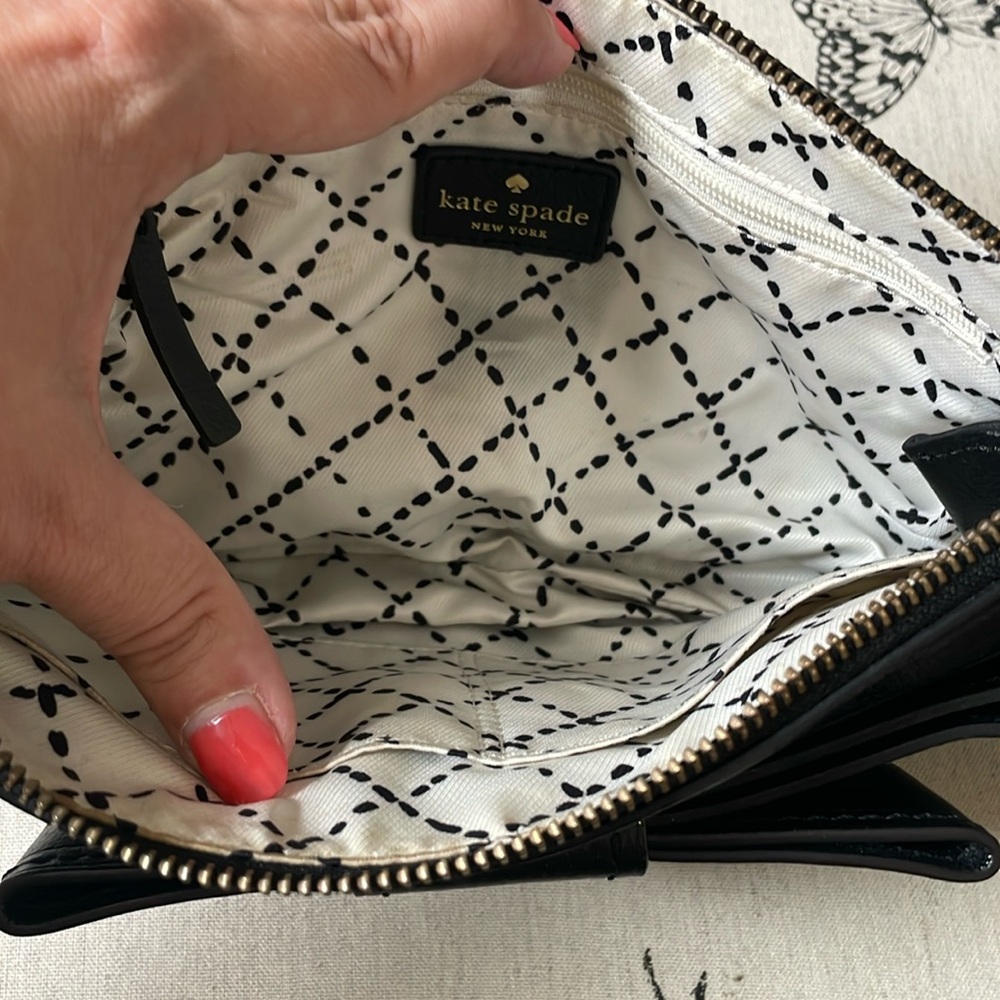 Kate Spade Villabella Celina Black Leather Crossbody - Picture 6 of 10